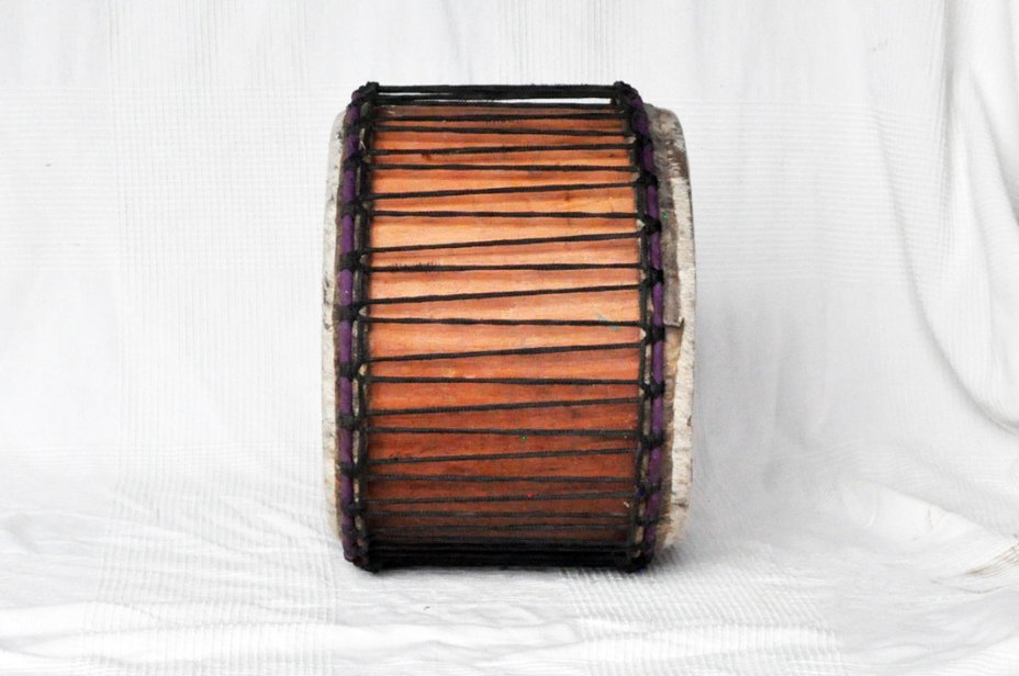 Dundunba Mini-Basstrommel aus Ghana - Mini-Dundun