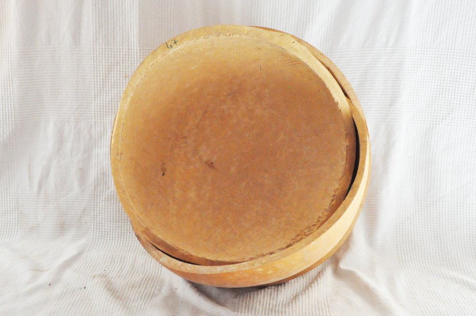 Ø47-48 cm Kalebasse Halbschale - Hemisphärischer Kürbis