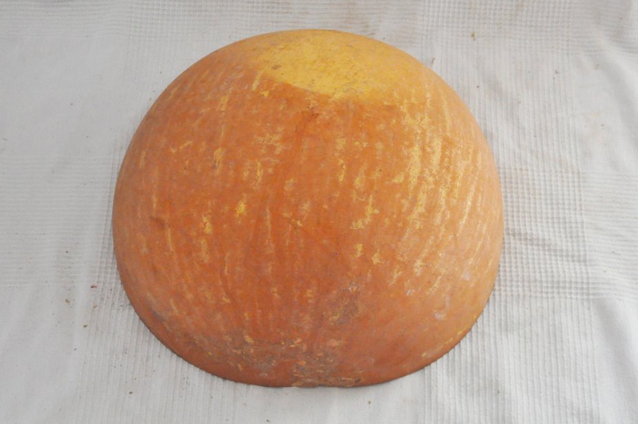Ø57-58 cm Kalebasse Halbschale - Hemisphärischer Kürbis