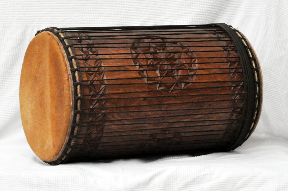 4 Eisen Dundunba Dundun - Dundun Basstrommel aus Guinea