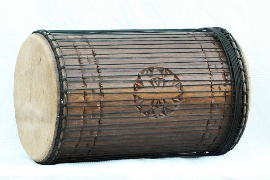 4 Eisen Dundunba Dundun - Dundun Basstrommel aus Guinea
