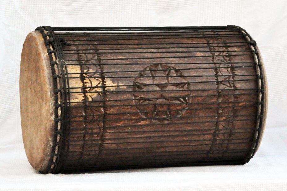 4 Eisen Dundunba Dundun - Dundun Basstrommel aus Guinea