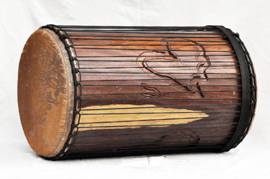 4 Eisen Dundunba Dundun - Dundun Basstrommel aus Guinea