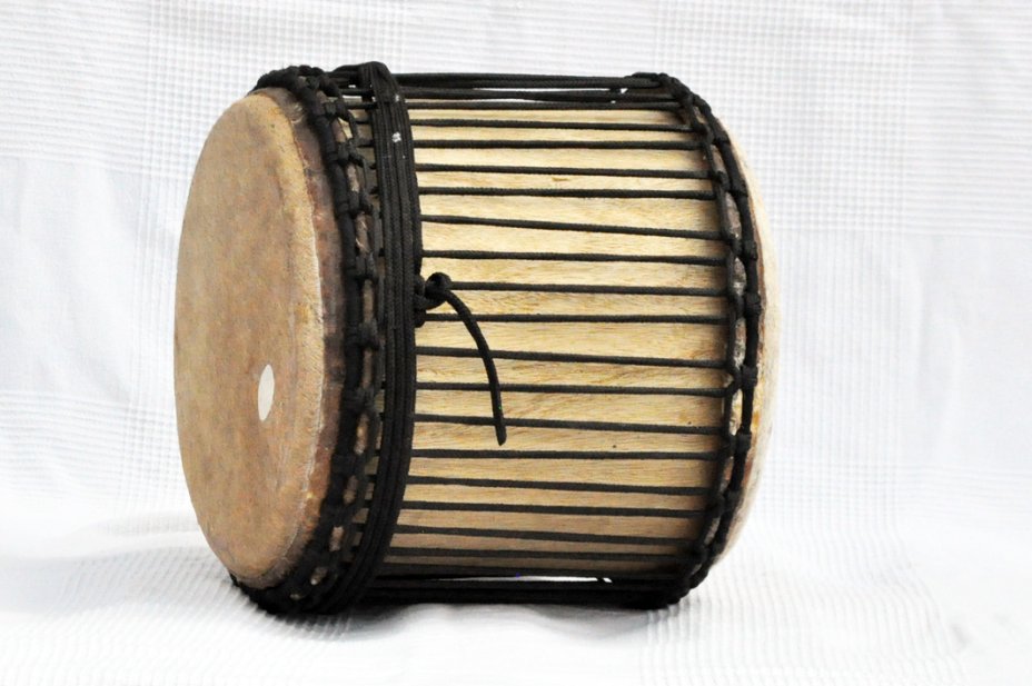 Sangban Mini-Basstrommel aus Ghana - Mini-Dundun