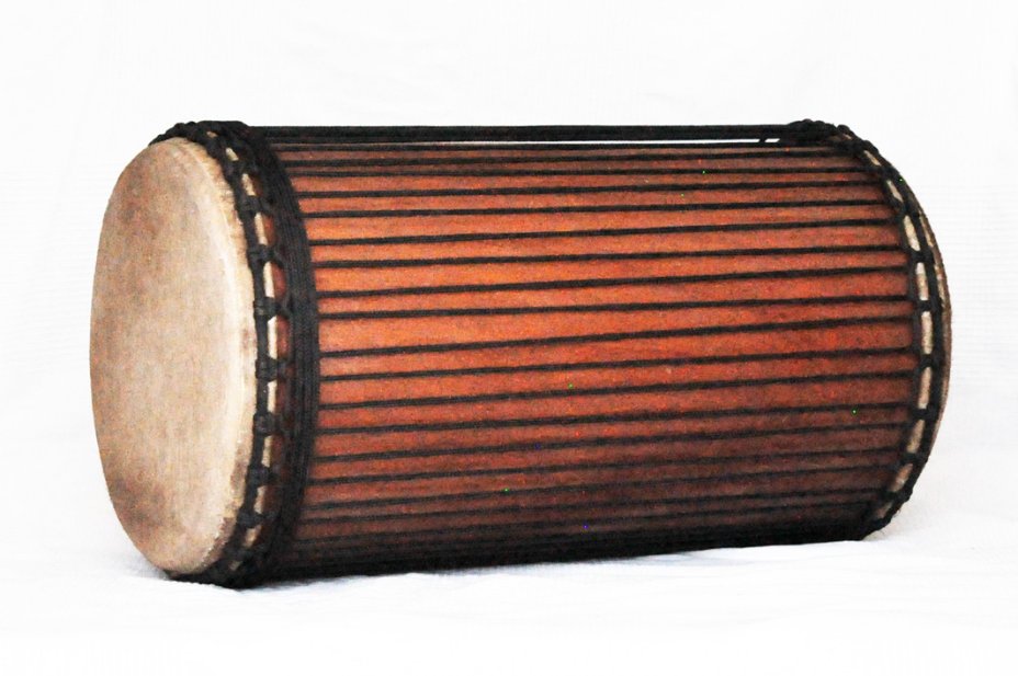 Lenke 4 Eisen Sangban Dundun - Dundun Basstrommel aus Guinea