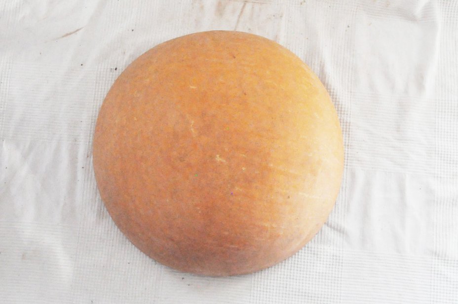 Ø41-42 cm Kalebasse Halbschale - Hemisphärischer Kürbis