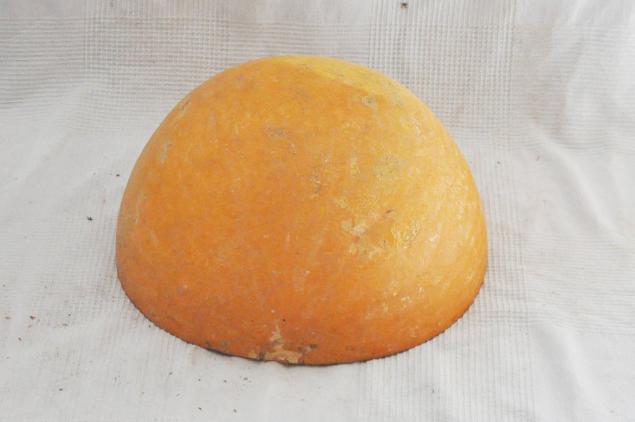 Ø53-54 cm Kalebasse Halbschale - Hemisphärischer Kürbis