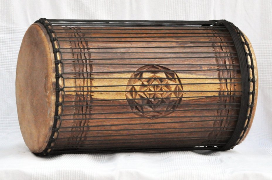 4 Eisen Dundunba Dundun - Dundun Basstrommel aus Guinea