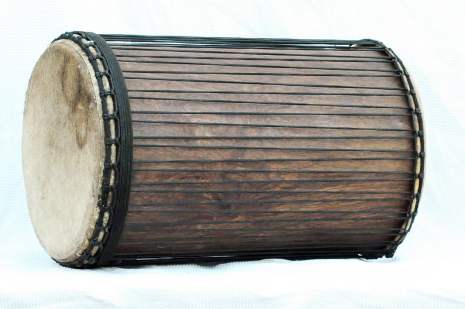 4 Eisen Dundunba Dundun - Dundun Basstrommel aus Guinea
