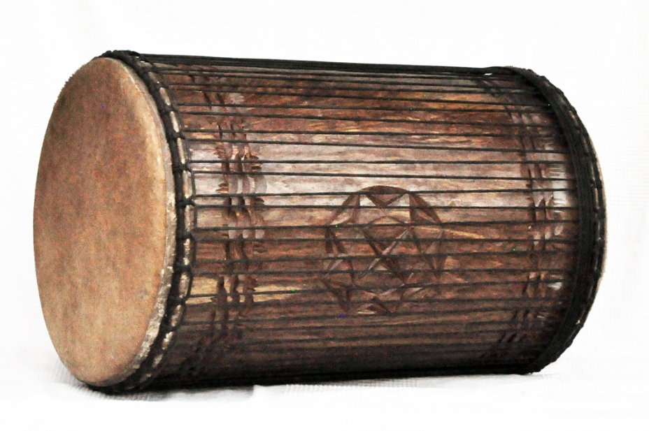 4 Eisen Dundunba Dundun - Dundun Basstrommel aus Guinea