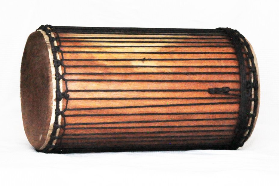 Lenke 4 Eisen Sangban Dundun - Dundun Basstrommel aus Guinea