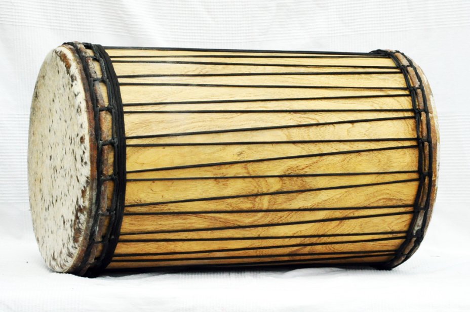 Melina traditionnelle Aufbau Dundunba Dundun - Dundun Basstrommel aus Guinea