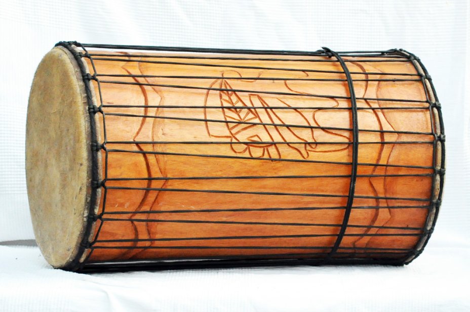 Lenke 4 Eisen Dundunba Dundun - Dundun Basstrommel aus Guinea