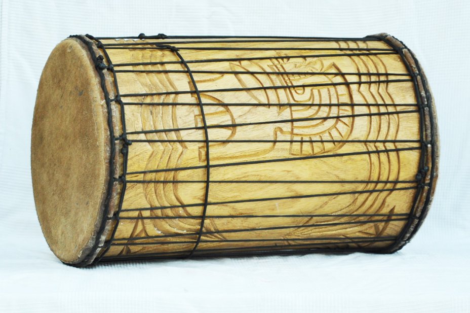 Melina traditionnelle Aufbau Dundunba Dundun - Dundun Basstrommel aus Guinea
