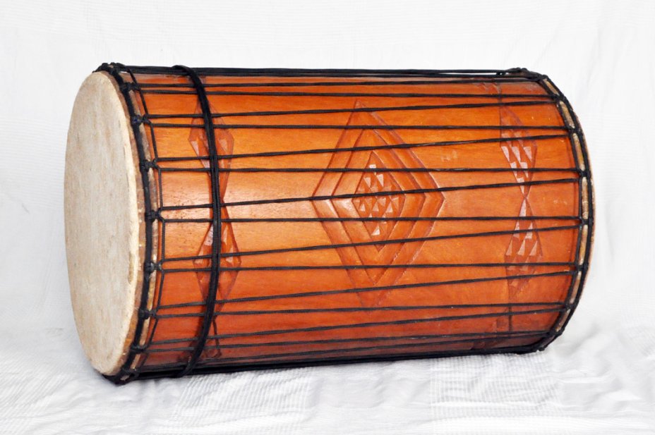 Lenke 4 Eisen Dundunba Dundun - Dundun Basstrommel aus Guinea
