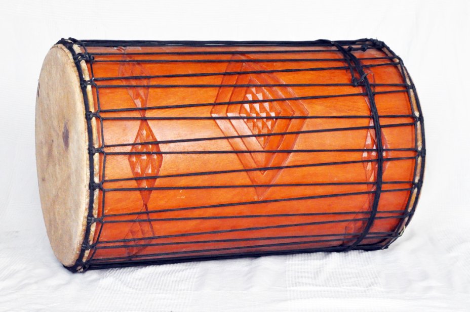 Lenke 4 Eisen Dundunba Dundun - Dundun Basstrommel aus Guinea