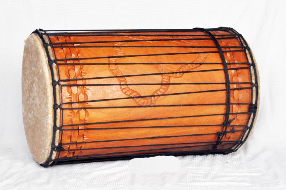 Lenke 4 Eisen Dundunba Dundun - Dundun Basstrommel aus Guinea