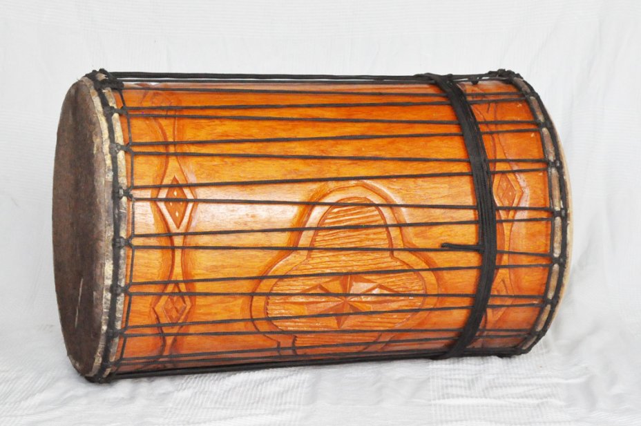 Lenke 4 Eisen Dundunba Dundun - Dundun Basstrommel aus Guinea