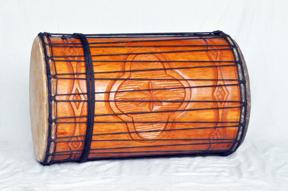 Lenke 4 Eisen Dundunba Dundun - Dundun Basstrommel aus Guinea
