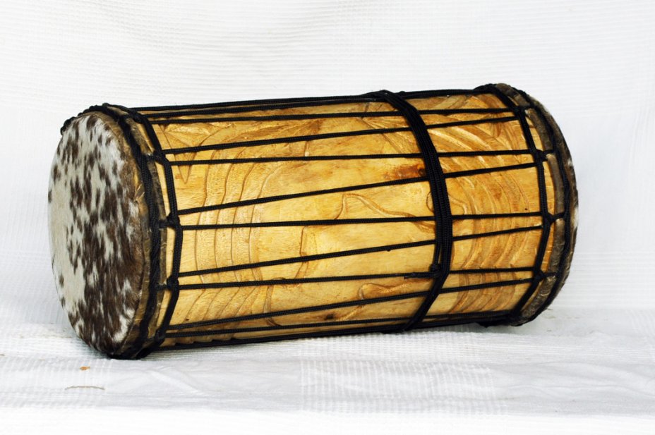 Melina traditionnelle Aufbau Kenkeni Dundun - Dundun Basstrommel aus Guinea