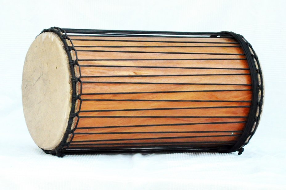 Lenke 4 Eisen Sangban Dundun - Dundun Basstrommel aus Guinea
