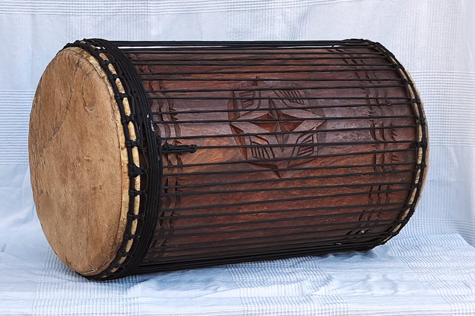 4 Eisen Dundunba Dundun - Dundun Basstrommel aus Guinea