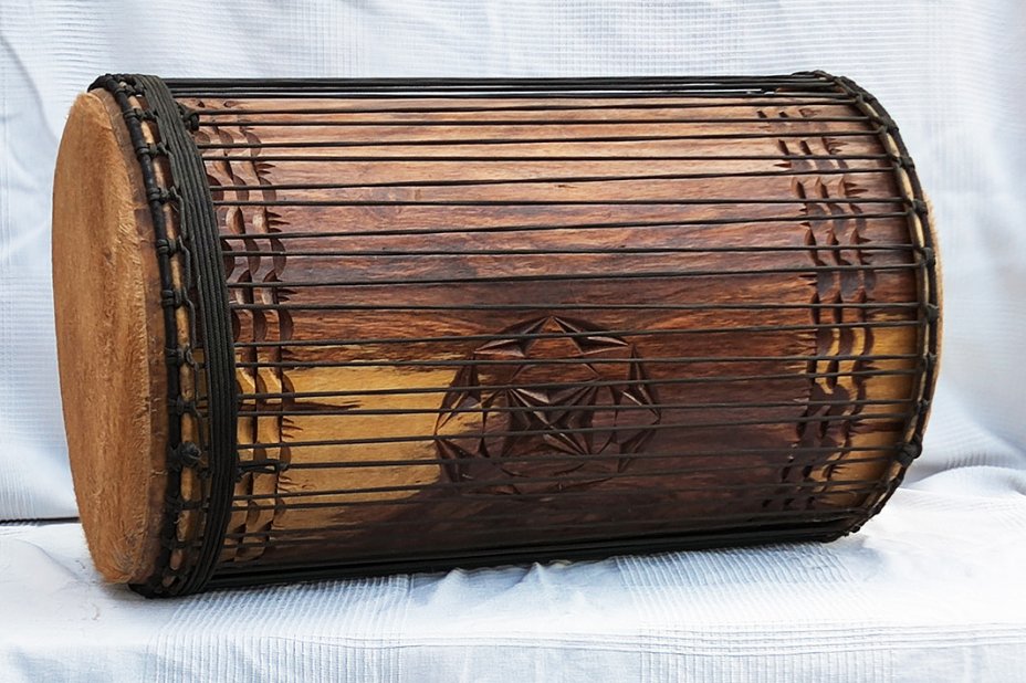 4 Eisen Dundunba Dundun - Dundun Basstrommel aus Guinea