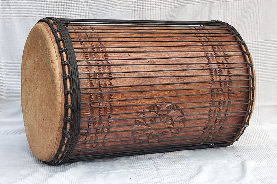 4 Eisen Dundunba Dundun - Dundun Basstrommel aus Guinea