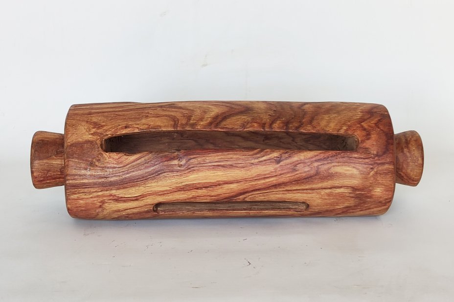 2- Rosenholz Krin - Schlitztrommel aus Guinea