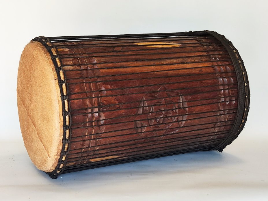4 Eisen Dundunba Dundun - Dundun Basstrommel aus Guinea