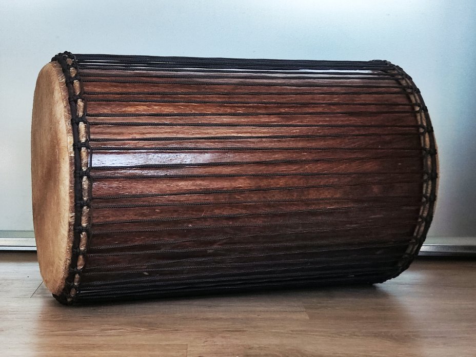 4 Eisen Dundunba Dundun - Dundun Basstrommel aus Guinea