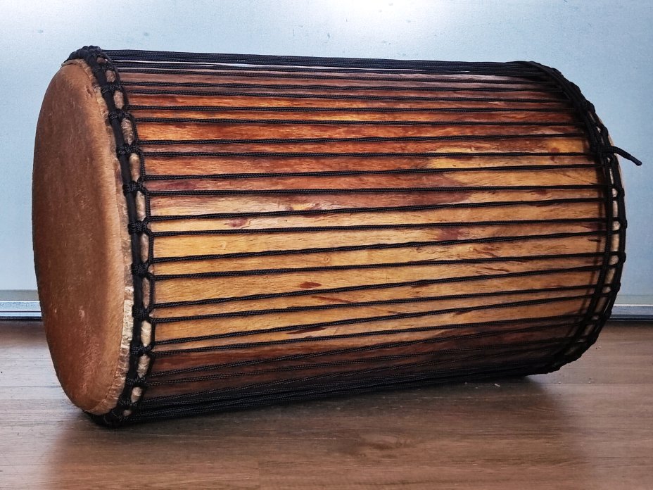 4 Eisen Dundunba Dundun - Dundun Basstrommel aus Guinea