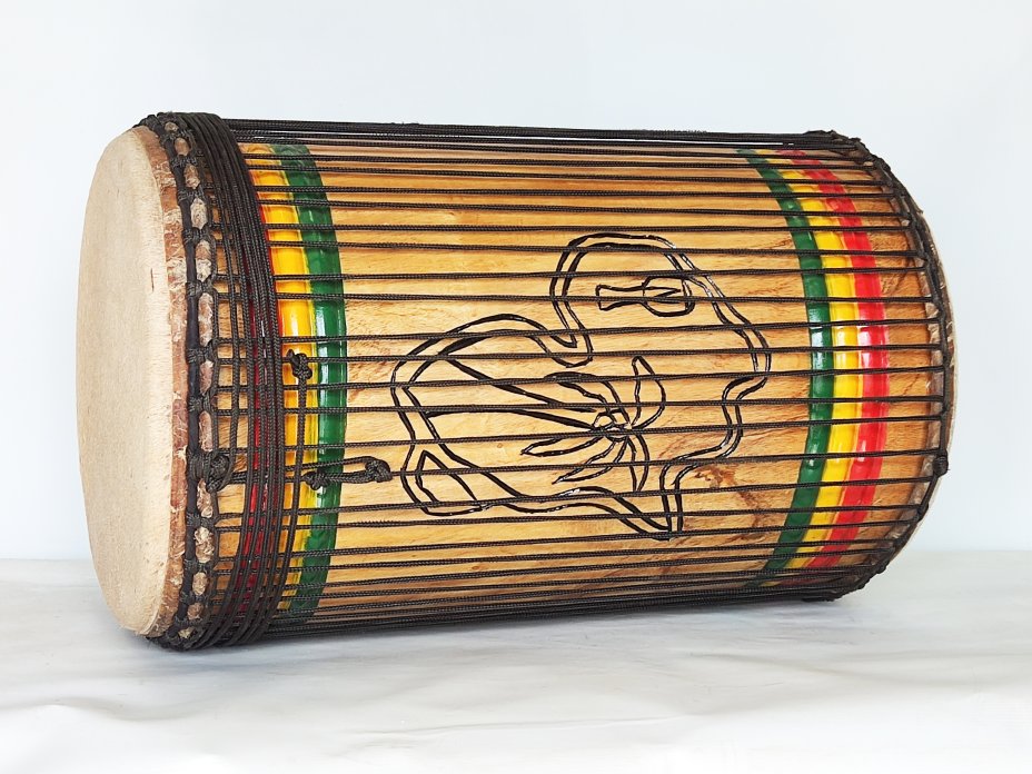 4 Eisen Dundunba Dundun - Dundun Basstrommel aus Guinea