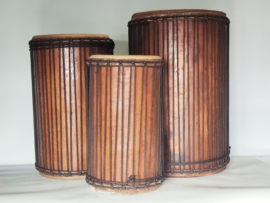 Dunun Basstrommeln Satz - Guinea Dundun Set