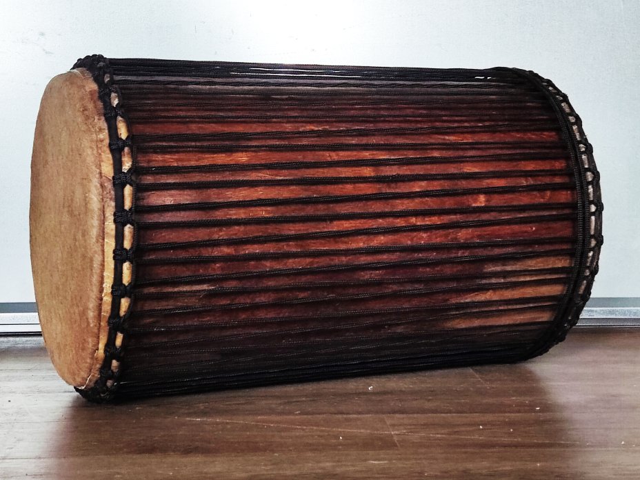 4 Eisen Dundunba Dundun - Dundun Basstrommel aus Guinea