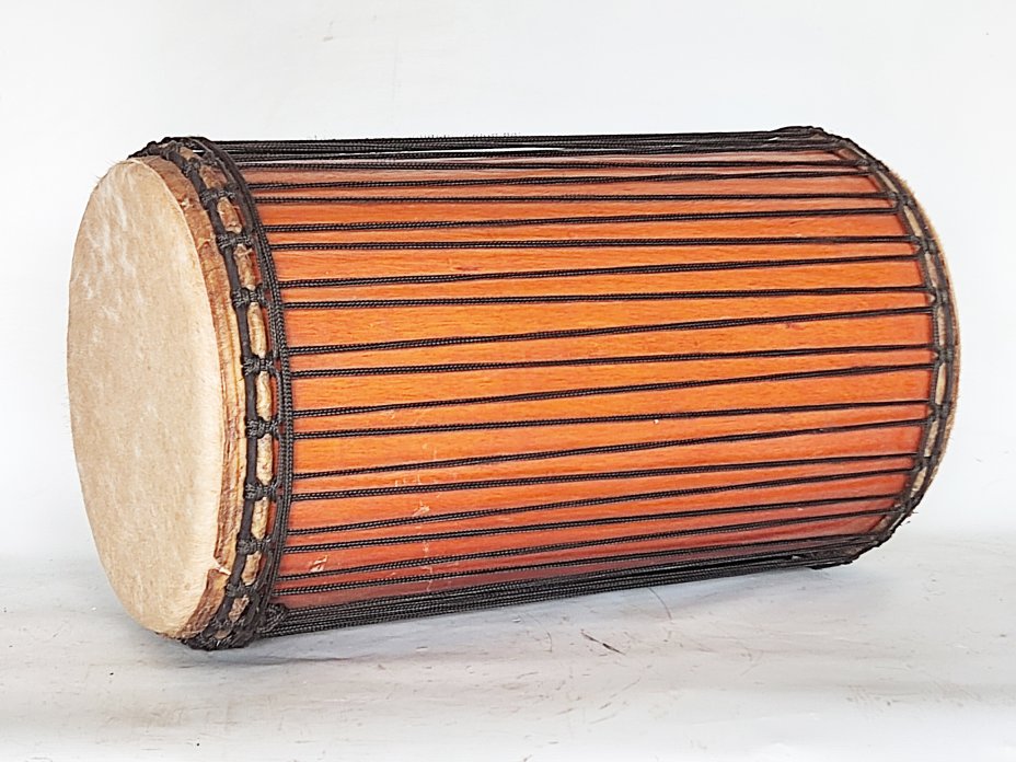 Lenke 4 Eisen Sangban Dundun - Dundun Basstrommel aus Guinea