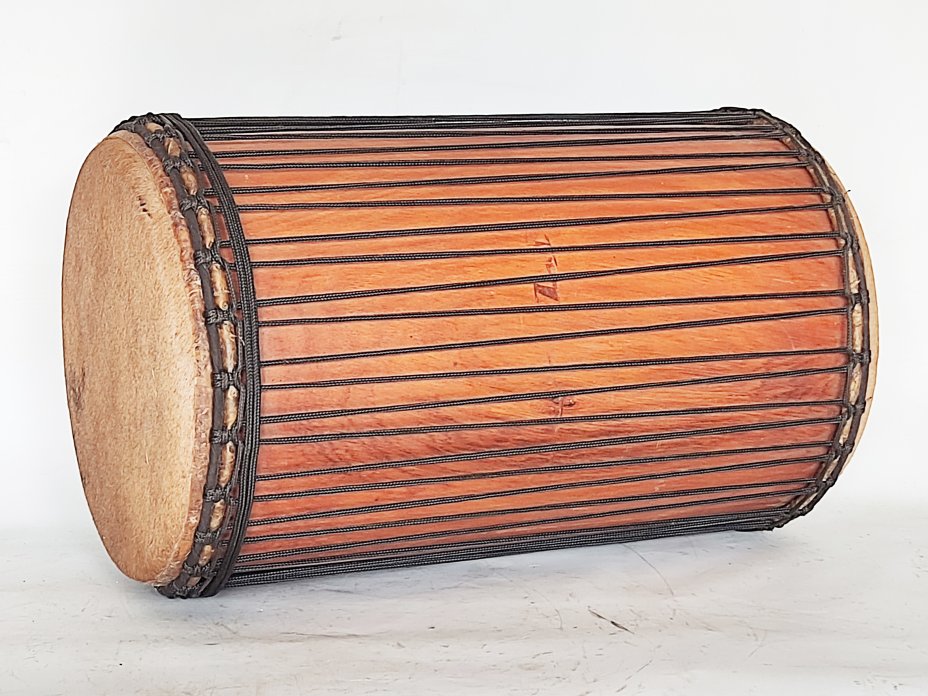 Lenke 4 Eisen Sangban Dundun - Dundun Basstrommel aus Guinea
