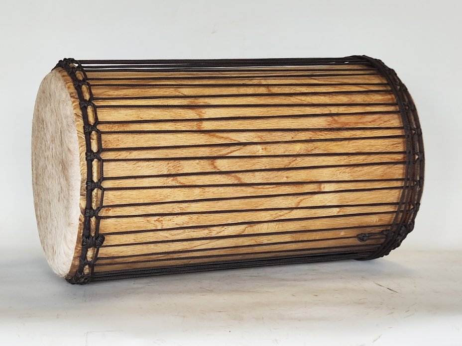 Dunun Basstrommeln - Guinea Sangban Dundun 4 Reifen Aufbau 6564