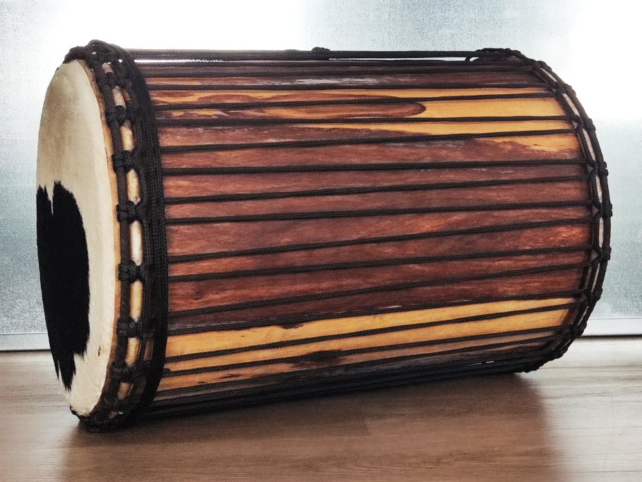 Dundun Basstrommel kaufen - Rosenholz Dundunba Basstrommel aus Mali