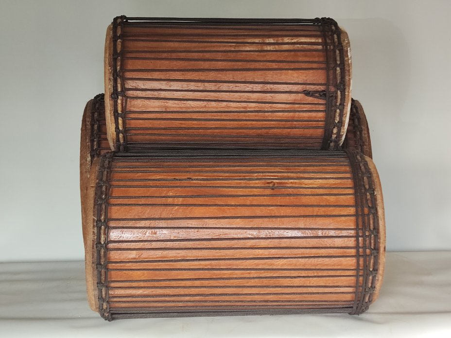 Dunun Basstrommeln Satz - Guinea Dundun Set