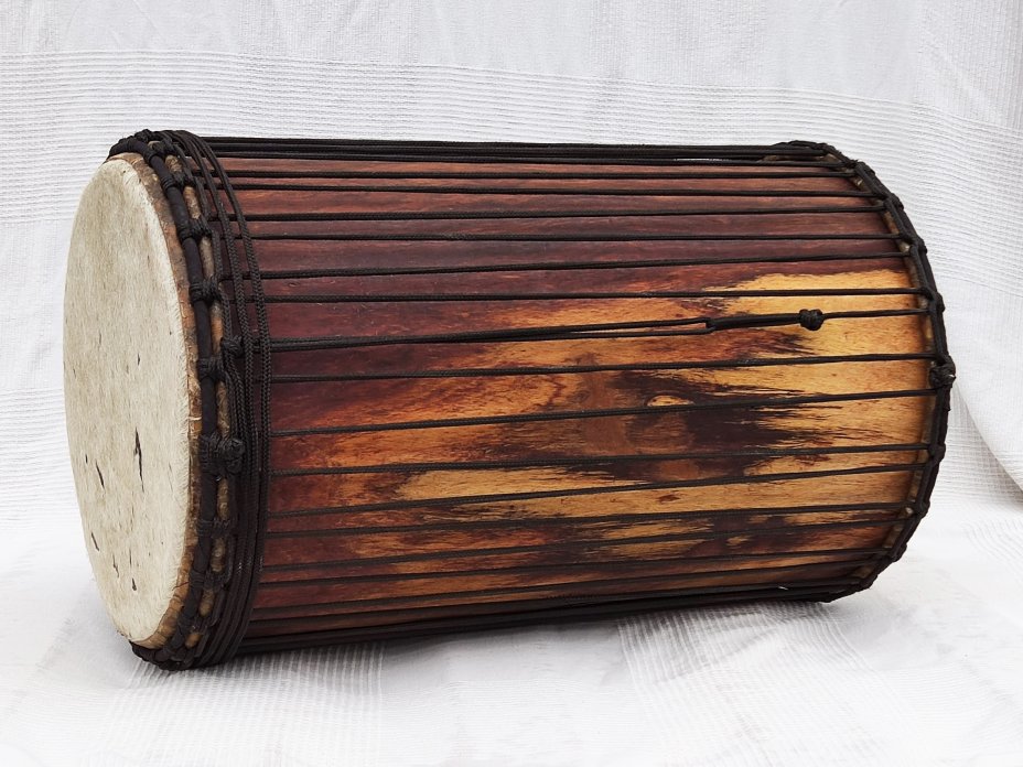 Dundun Basstrommel kaufen - Rosenholz Sangban Basstrommel aus Mali