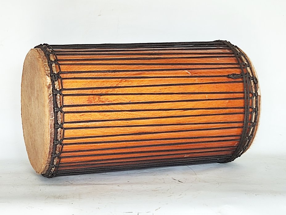Lenke 4 Eisen Sangban Dundun - Dundun Basstrommel aus Guinea