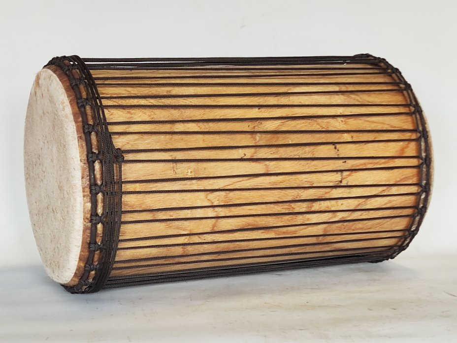 Dunun Basstrommeln - Guinea Sangban Dundun 4 Reifen Aufbau 6564