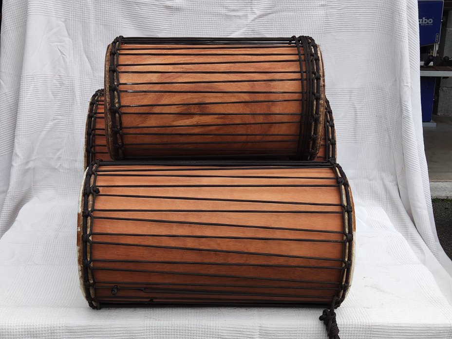 Lenke Dunun Basstrommelset aus Mali