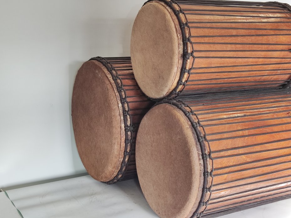 Dunun Basstrommeln Satz - Guinea Dundun Set