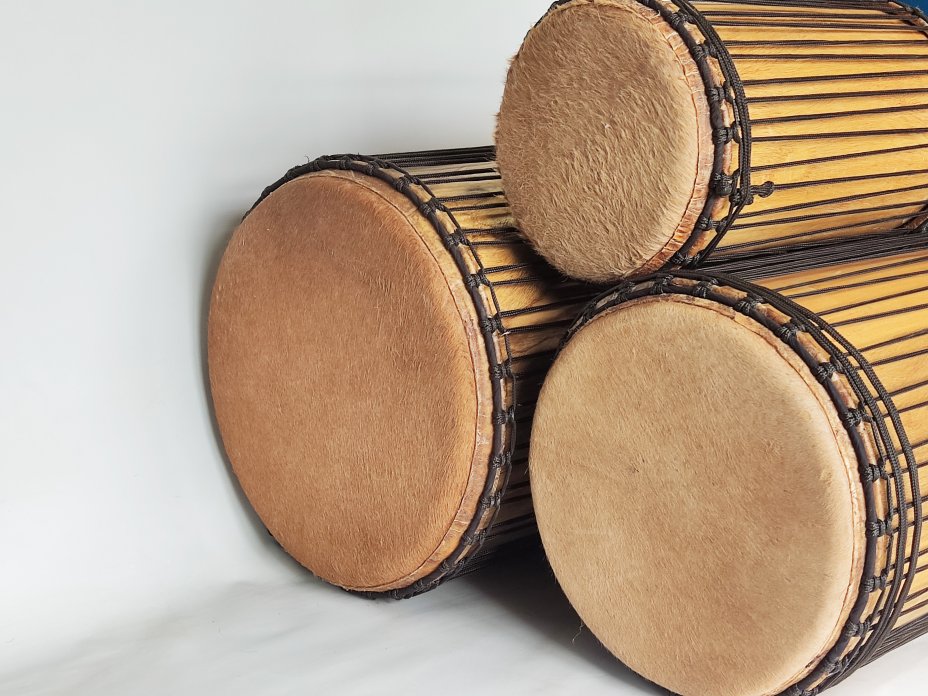 Dunun Basstrommeln Satz - Guinea Dundun Set