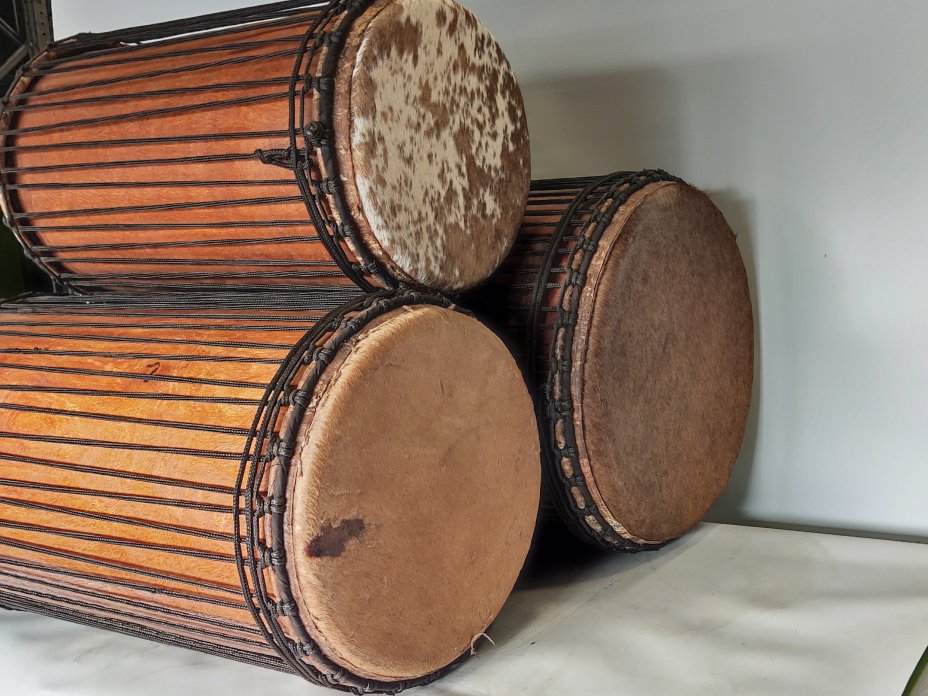 Dunun Basstrommeln Satz - Guinea Dundun Set