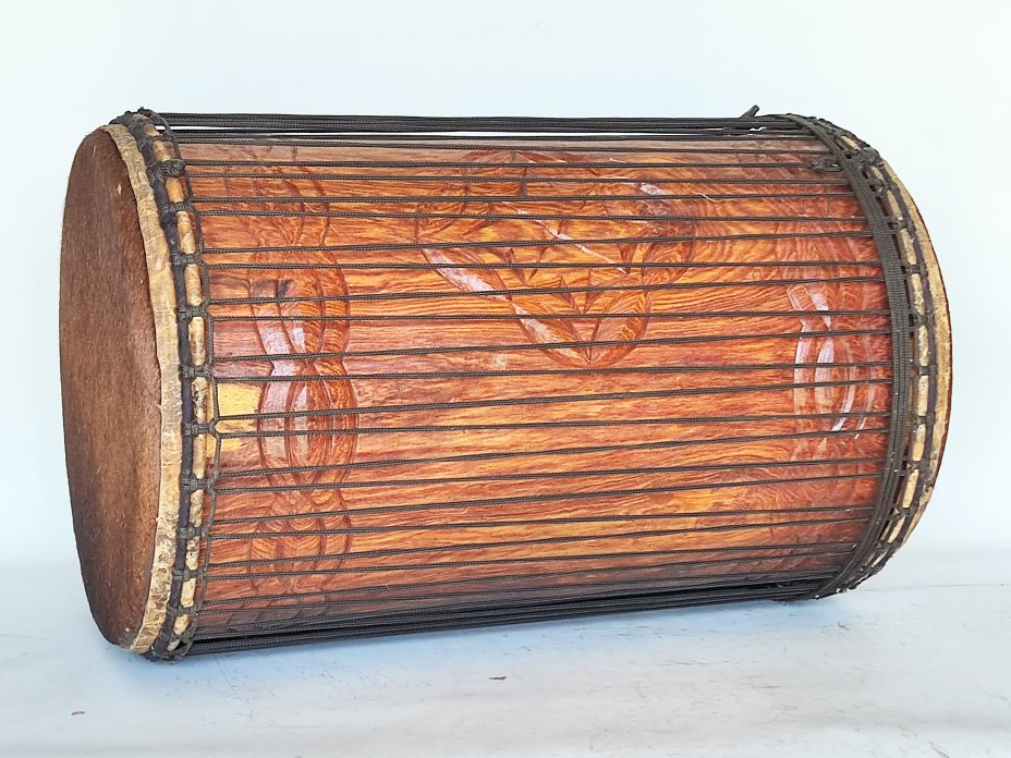 4 Eisen Dundunba Dundun - Dundun Basstrommel aus Guinea